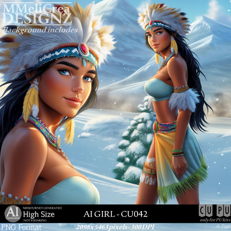 (image for) AI - GIRL CU042 (CU4PU/PNG)